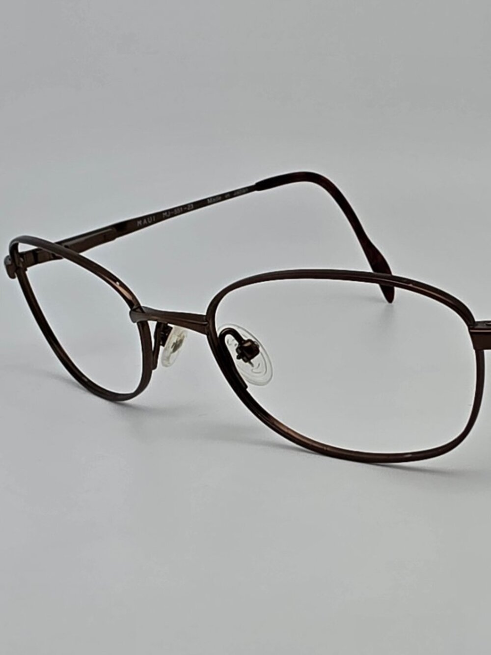 Maui Jim MJ-551-23 Hulu Copper Titanium Sunglasses Frame w/ Flexhinge Japan 50mm